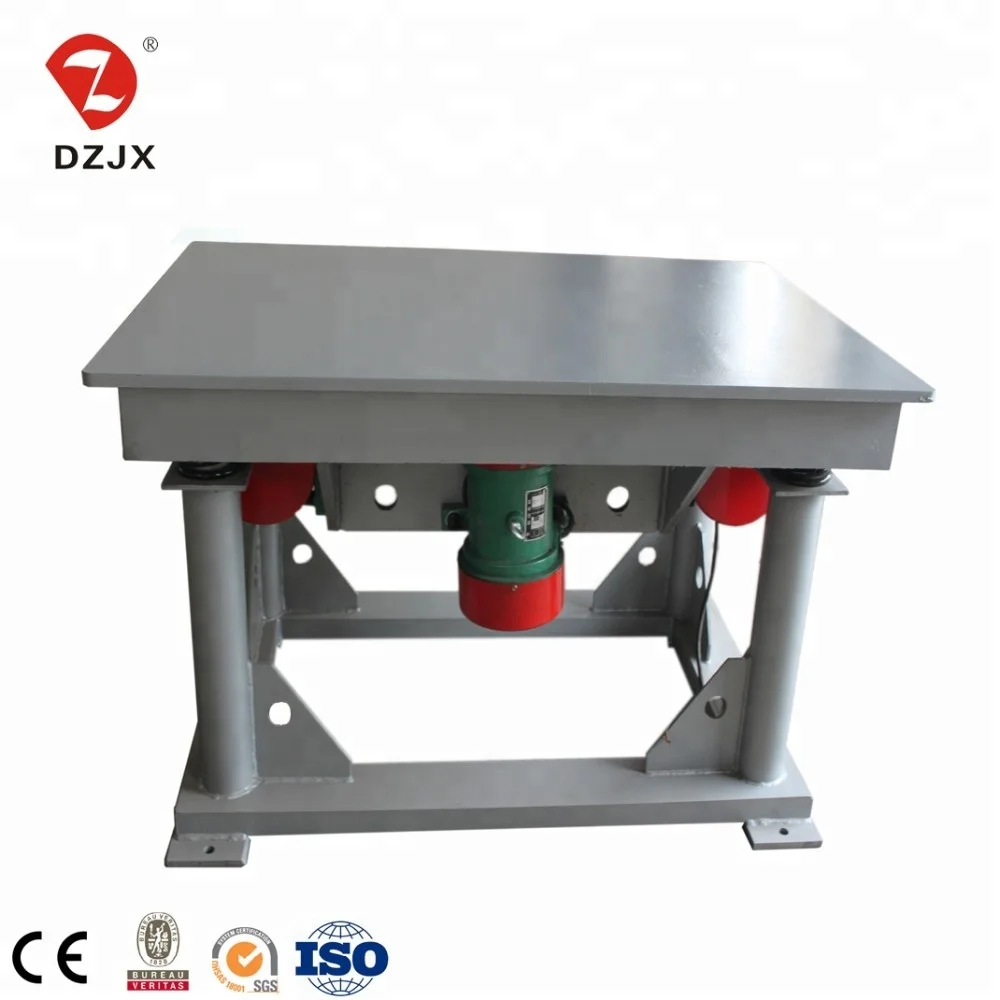 Concrete Metal Vibrating Table Small/Vibration Testing Table For Concrete Moulds