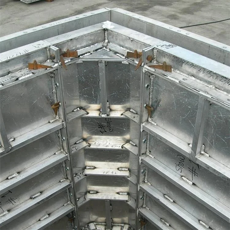 concrete slab column metal formwork system board