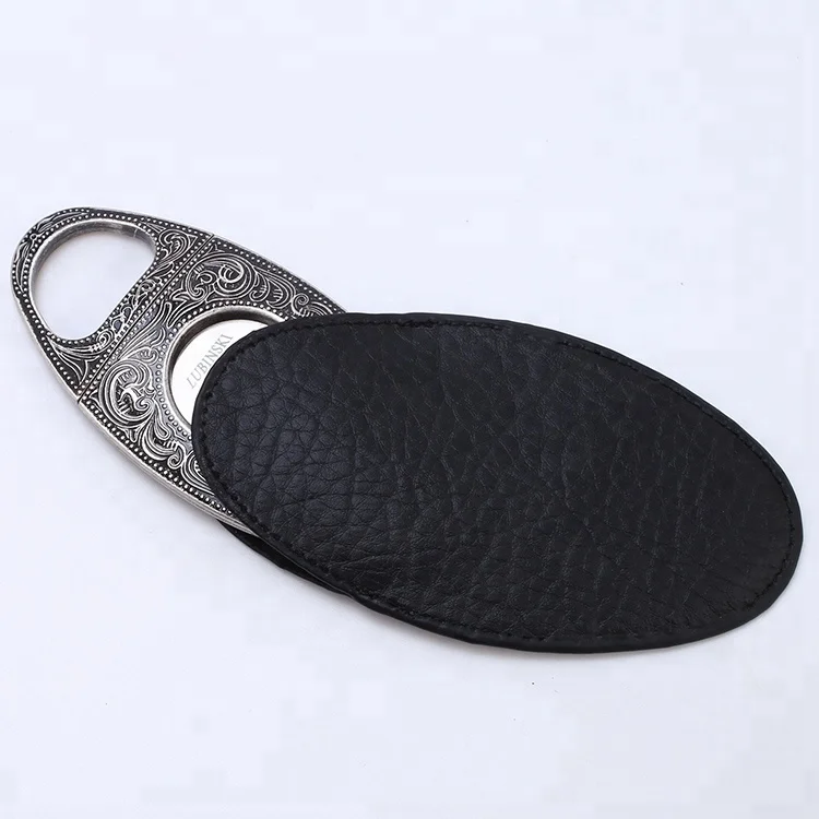 
Luxury Stainless steel Blades Cigar cutter custom 