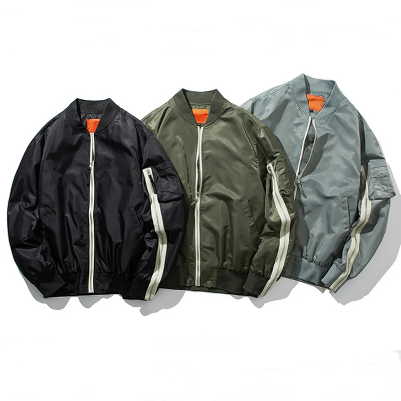 
High Quality Custom Bomber Jacket Windproof Shell Jacket Man Jacket 