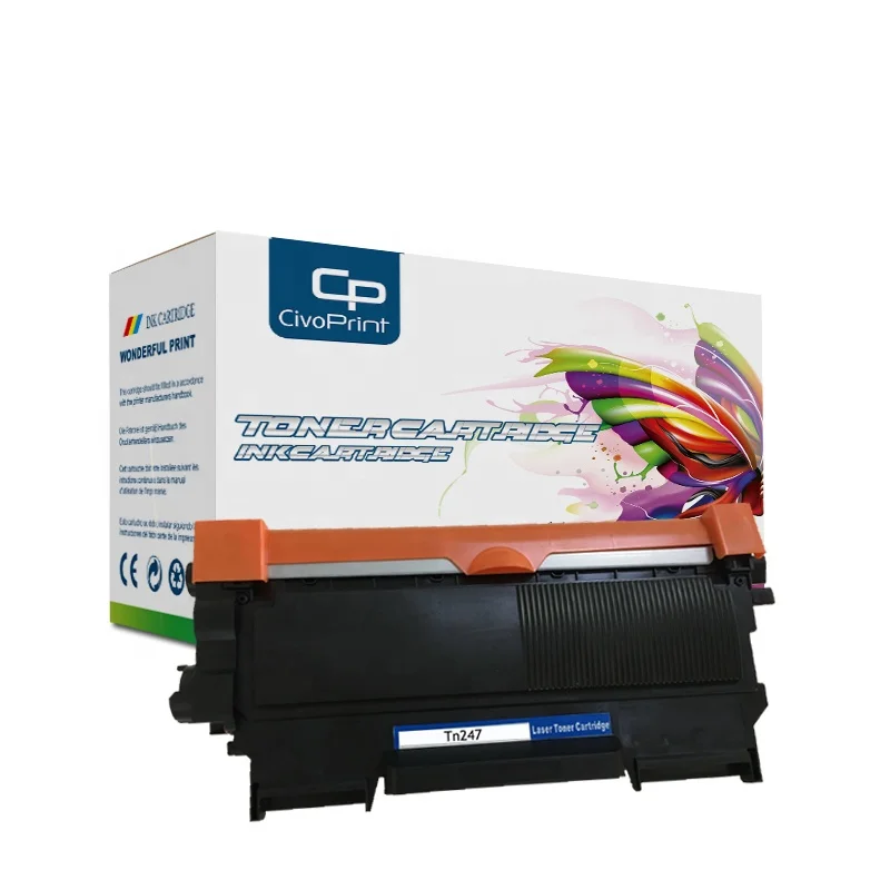 Civoprint TN247 TN243TN227 TN237 TN253 Color Toner Cartridges Compatible Hl-L3230Cdw Mhl-L3270Cdw Mfc-L3730 Colour Laser Printer