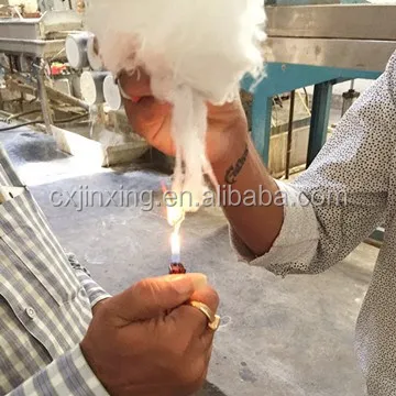 flame retardant nylon staple fiber for military tent fabric fire safety