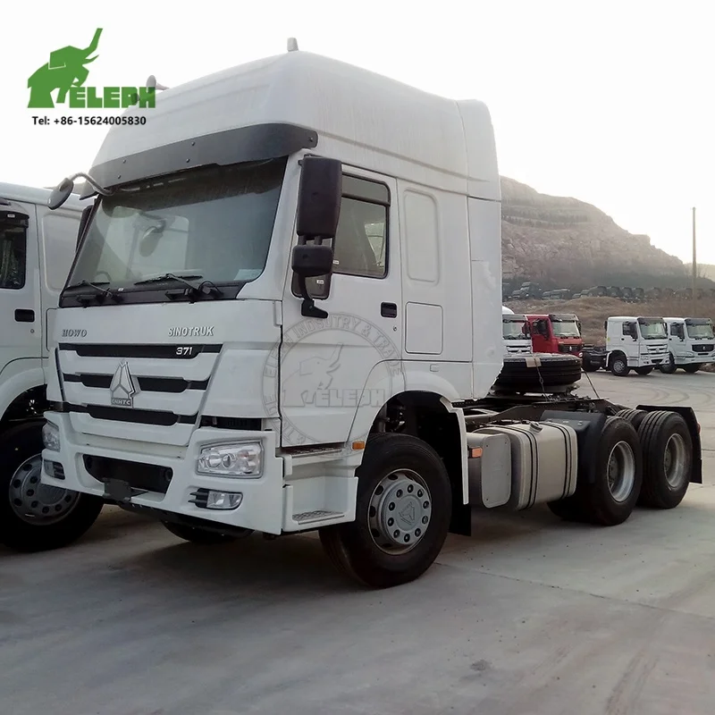 371HP Sinotruck Euro II Semi Howo Tractor Head