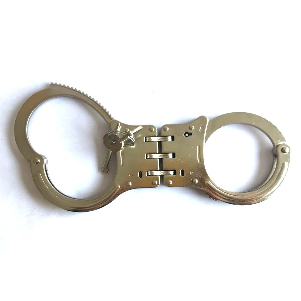 Наручники из углеродистой стали с двойной блокировкой