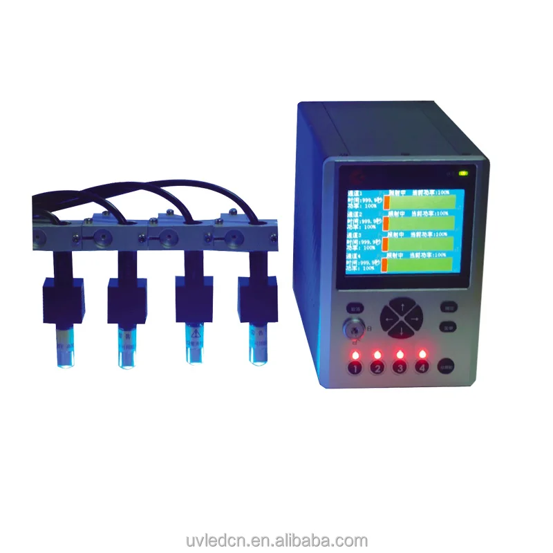 
high power 365nm UV LED Spot Curing System for LCD package 