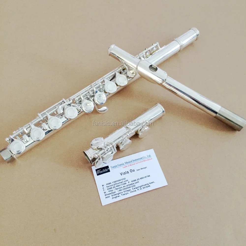 China Factory Outlets Silver Plated 16 Closed Flute