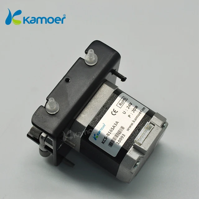 Kamoer 12v Stepper Motor 3 or 6 Roller easy load Peristaltic Pump for Liquid Transfer Metering