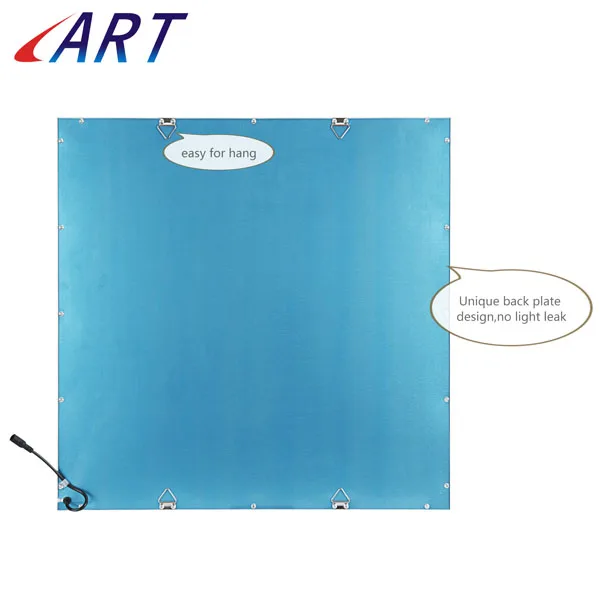 UGR<19 Aluminum alloy led panel light 600x600mm super bright PMMA Light Guide Plate 45w panel led 60x60