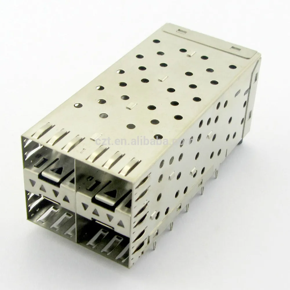 Ul approved sfp 2*2 with light pipes( 10705422d013)