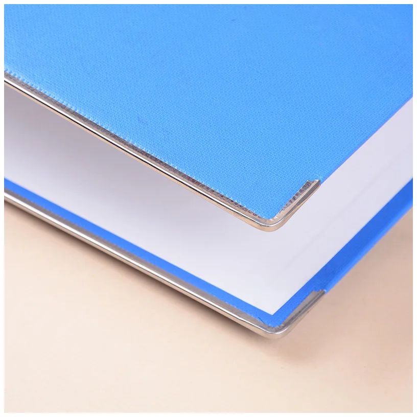 
Basic Office Supplies Metal Edge A4 Size Lever Arch File Custom Printed Logo Paper File Holder 