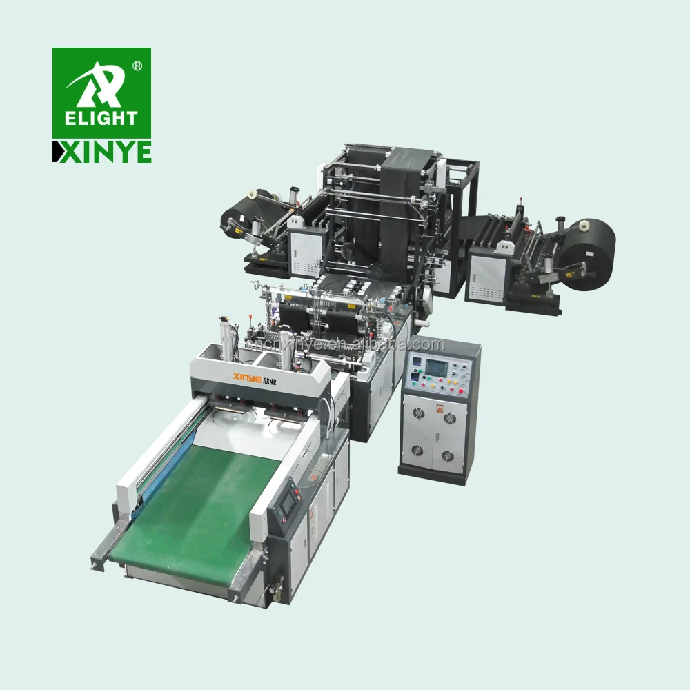 Fully automatic non woven t-shirt bag eco friendly bag making machine from China