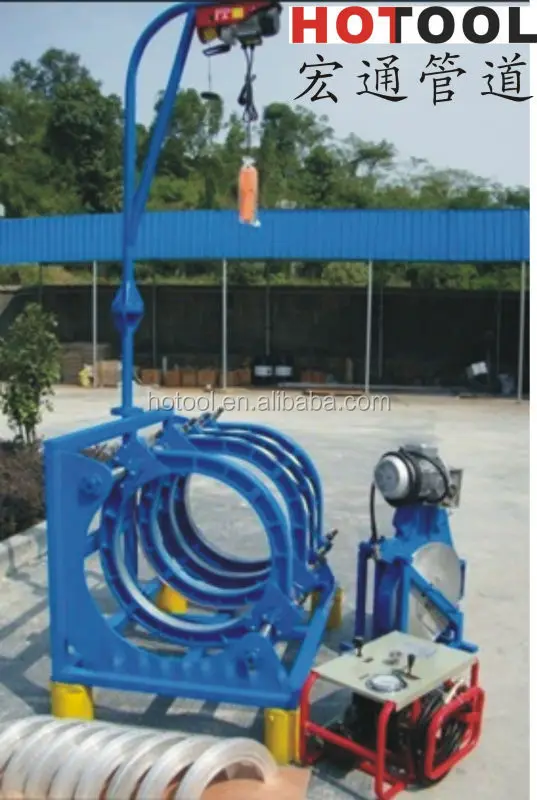 HDPE pipe butt fusion welding machine 1200-1600mm, hydraulic