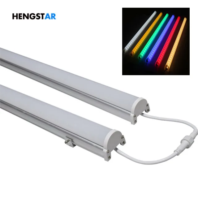 Factory price colorful programmable DMX digital led rgb tube
