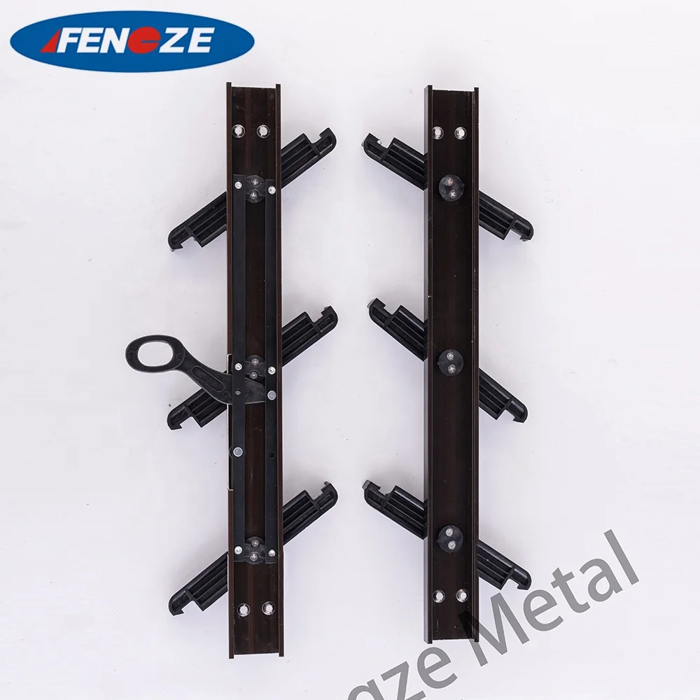 
C3-1 High Quality Frosted Jalousie glass windows aluminum louvre plastic window frame 