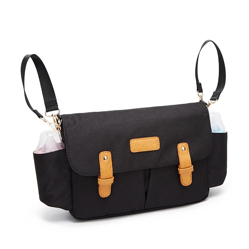 
2019 New Custom Baby Stroller Organizer storage Bag with Cup Holders 