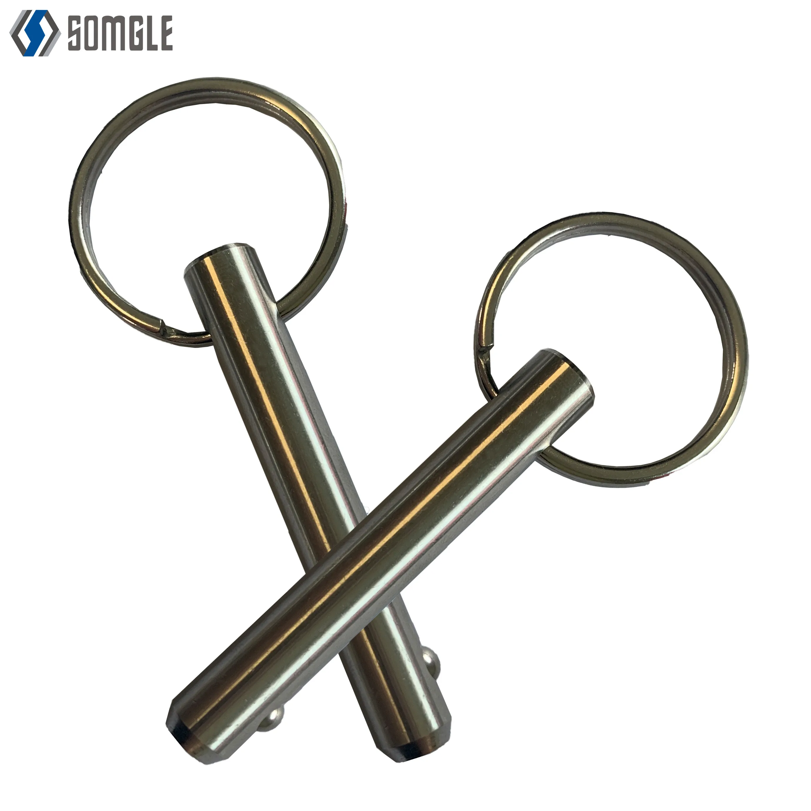 
Top Sales Ring pull Quick Release Ball Detent Hitch Lock Pin For Hardware industry 