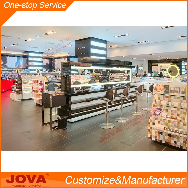 Макет косметического магазина для макияжа киоска торгового центра