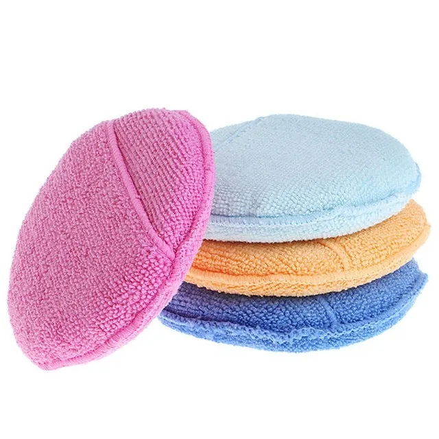 polish foam sponge car applicator cleaning microfiber detailing waxing pads