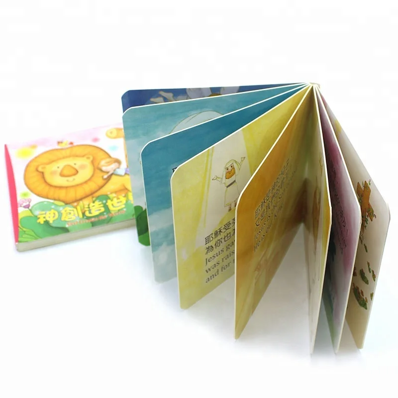 Printing English Cartoon Christian Jesus Story Books For Kids