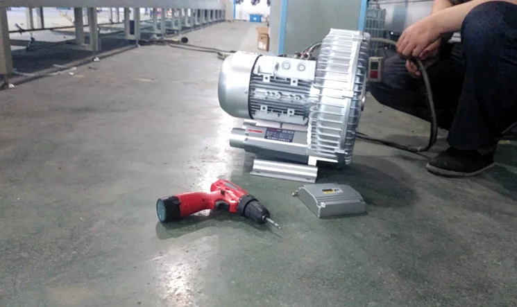 SINCEN Regenerative Blowers and ring blower and pneumatic aerator for aquaculture 20HP 15KW380v blower fan