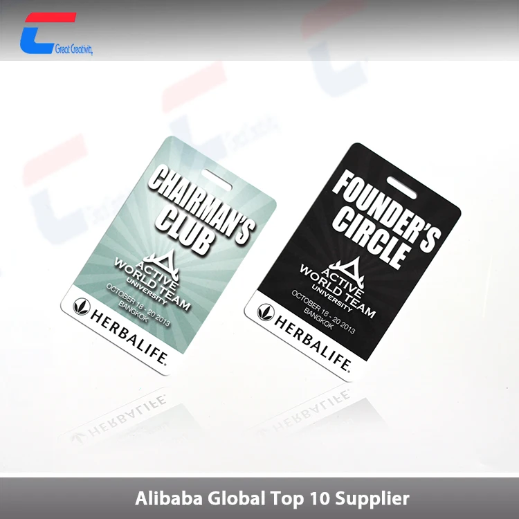 PVC gift member card