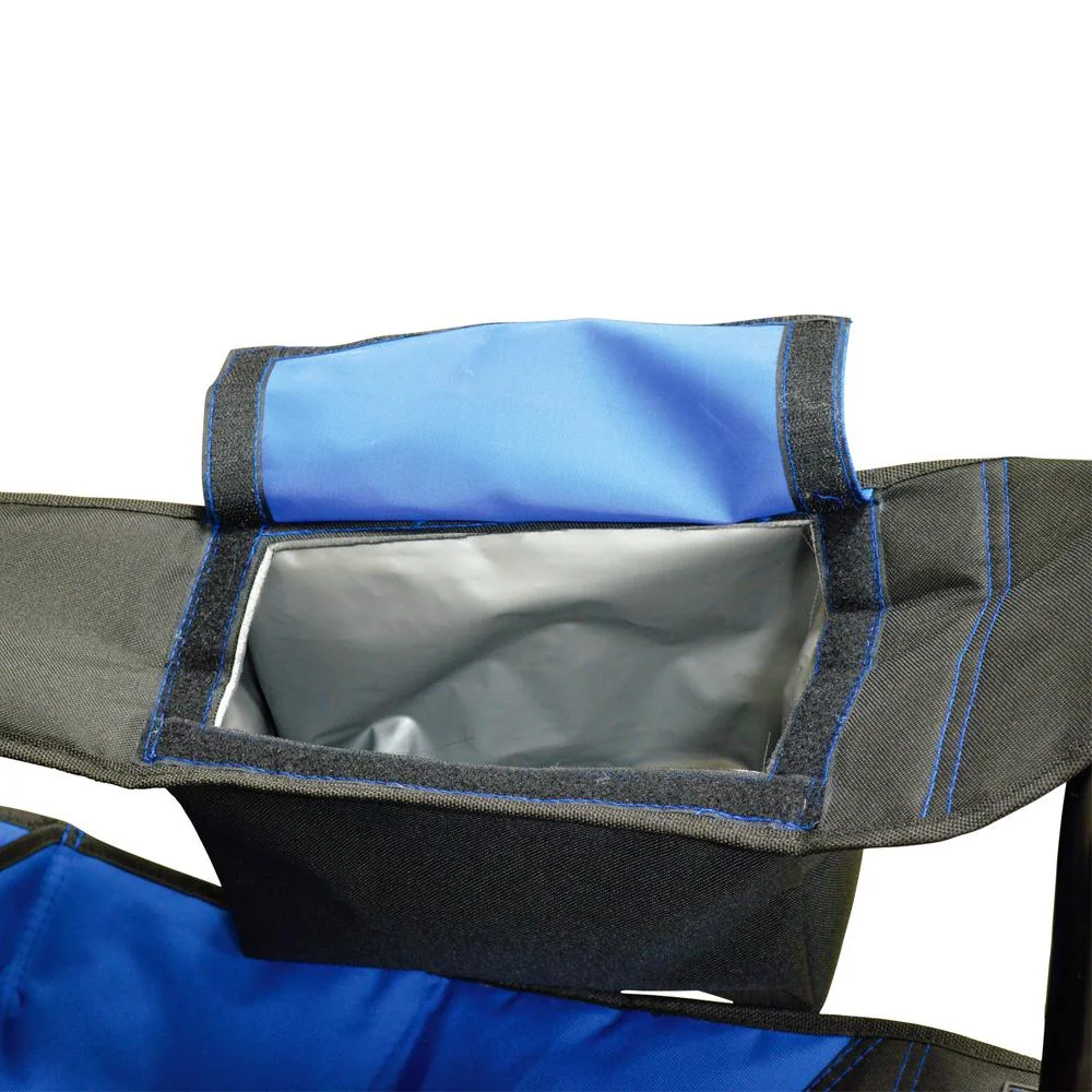 
New design Giant folding camping chair with cooler bag foldable for outdoor camping chair <span style=