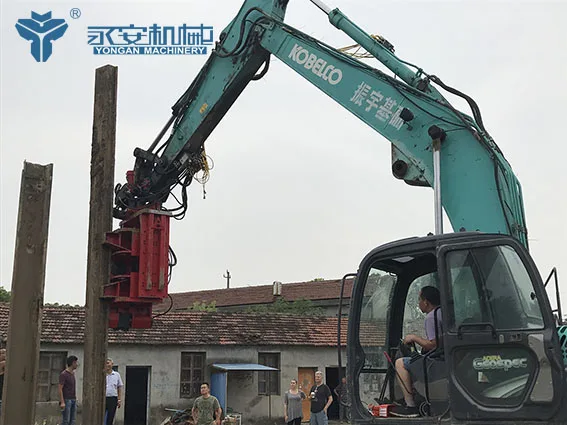 Talos65 Side Grip Vibro Hammer /Vibratory Hammer /Pile Driver for Excavator