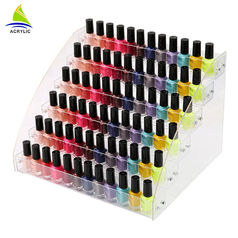 Wholesale Custom Acrylic Nail Polish Display Rack Stand