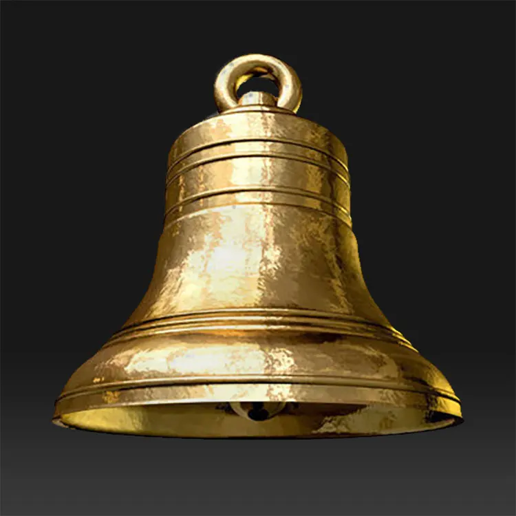 Antique Metal Craft large bronze church bell for sale