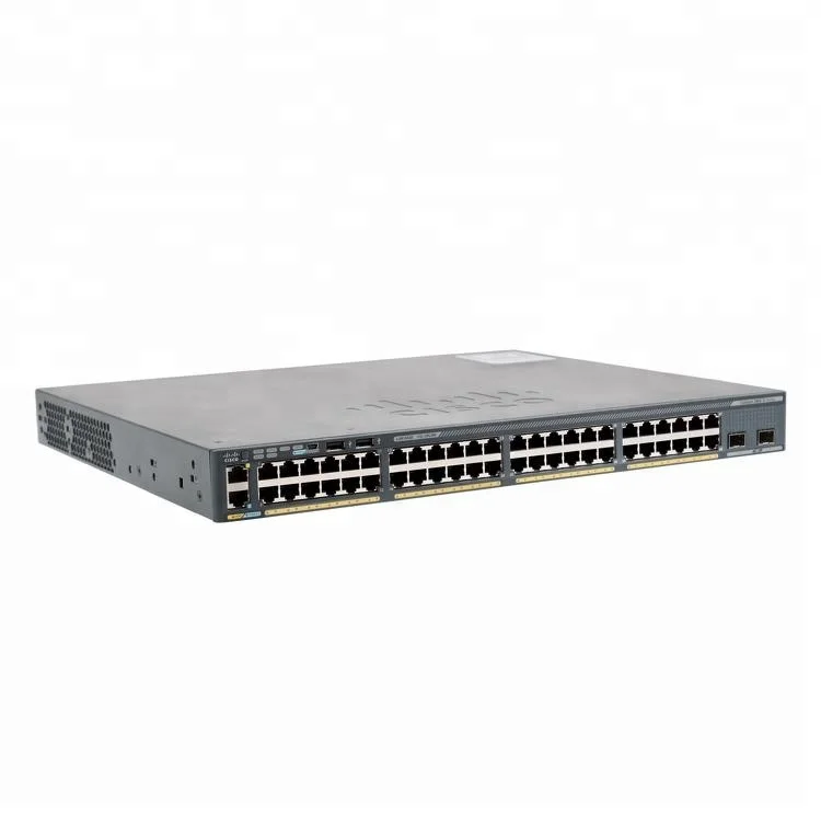 Original New Cis co Switch 2960X 48 Ports Ethernet Network Switch WS-C2960X-48TD-L