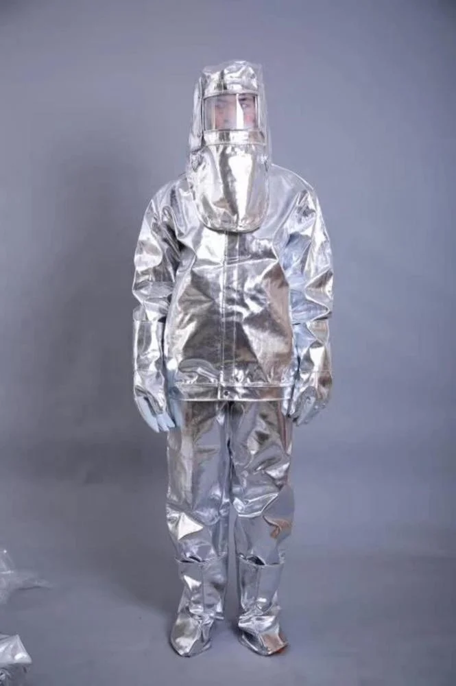 good price fire fighting aluminized fire proximity suit