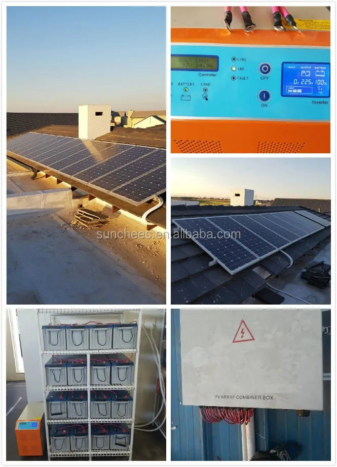 solar system fotovoltaico 5kw 6KW 10kw ; 20kw prix panneau solaire