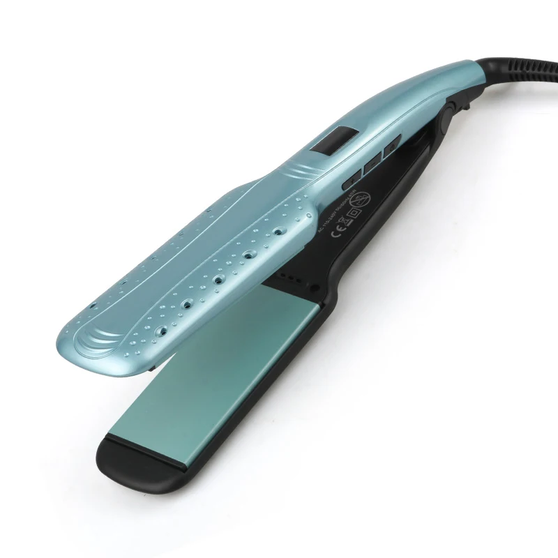 Hair Straightener with Steam Technology 2 in 1 Professional Fast Hair Straightener Water protection Flat Iron Styler Tools