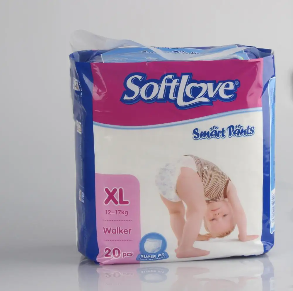 Softlove XL 20 pcs Pampering Disposable Baby Diaper Manufacturer