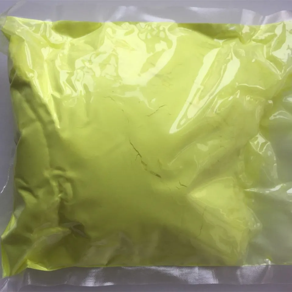 
yellow color strontium aluminate luminous pigment 