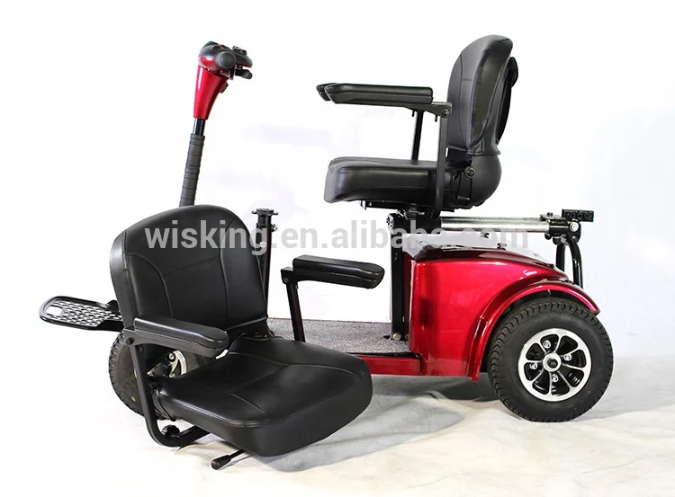 Shanghai Wisking professional 2 seat electric mobility scooter 4 wheels