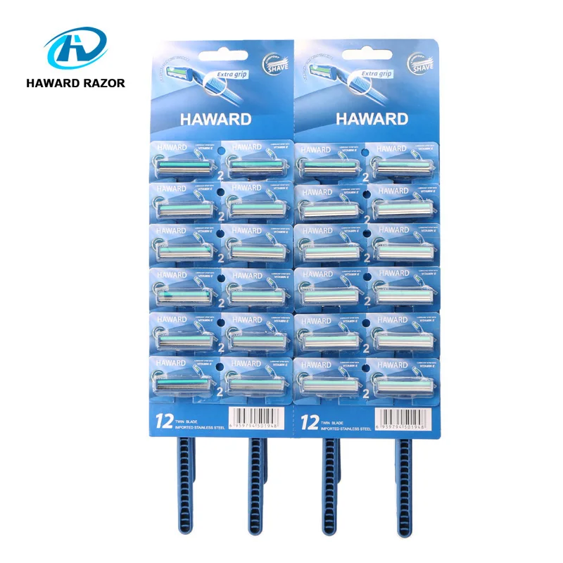 Yes Disposable and Male Gender Twin blade razor Sweden Stainless Steel