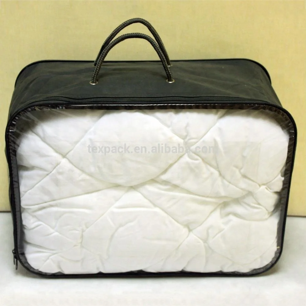 PVC Plastic Type and Accept Custom Order Wire Steel Non Woven Quilt Bag Duvet Bag