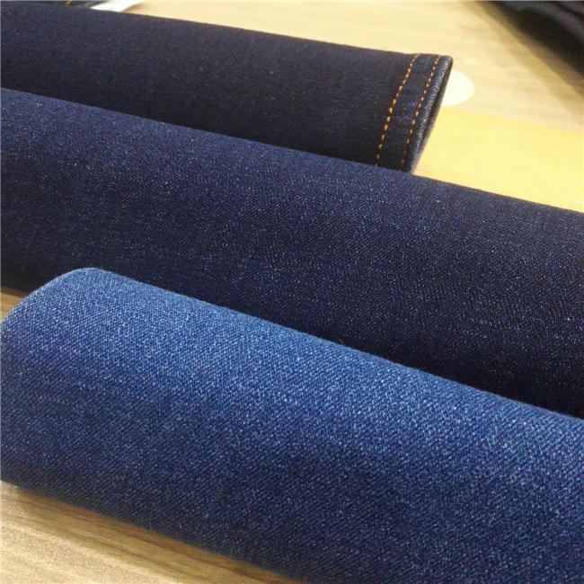 Лидер продаж, партиями по 4 way stretch джинсовой ткани цена за метр