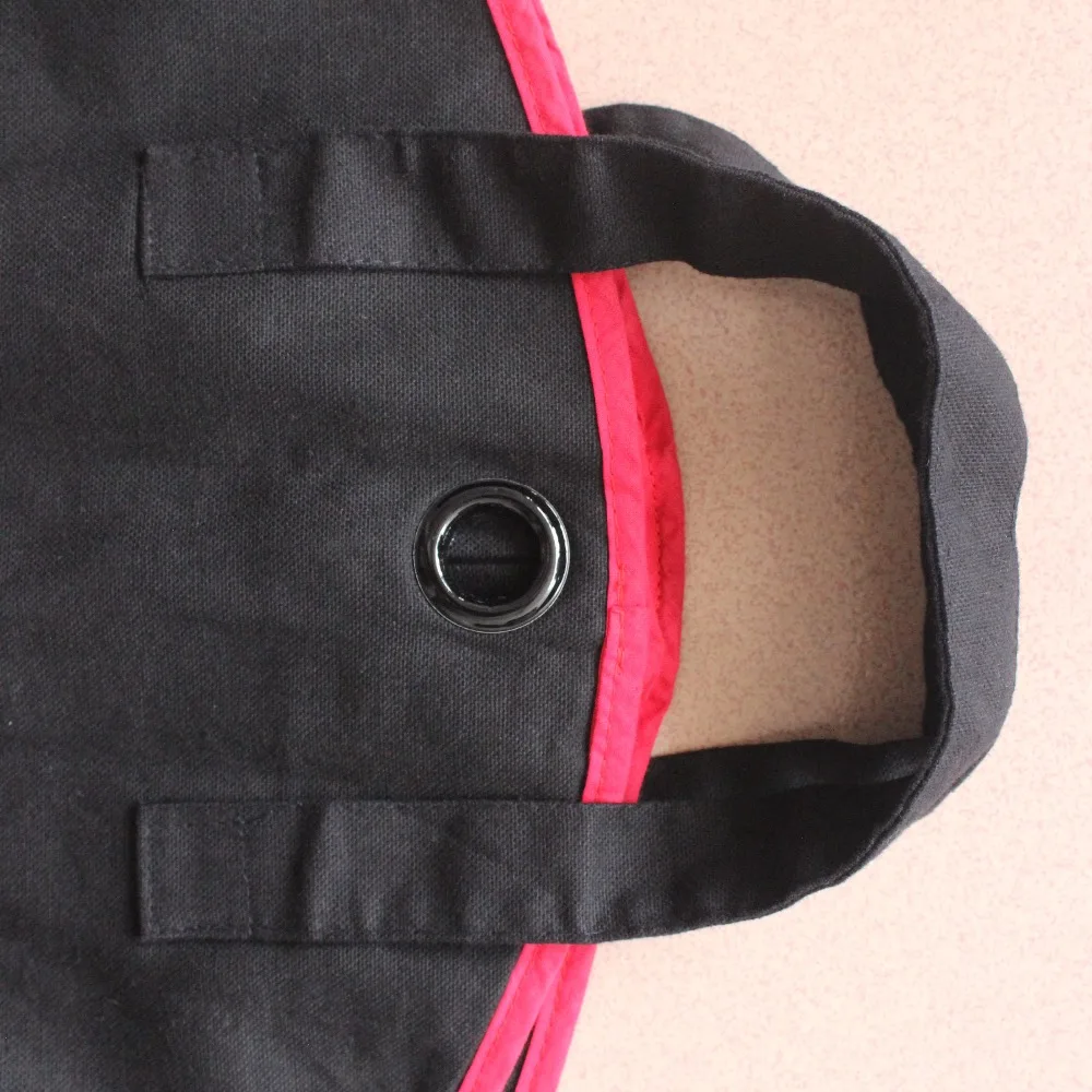 Hot-sell custom 42 inches Black breathable cotton hanging suit bag for men suit and closet