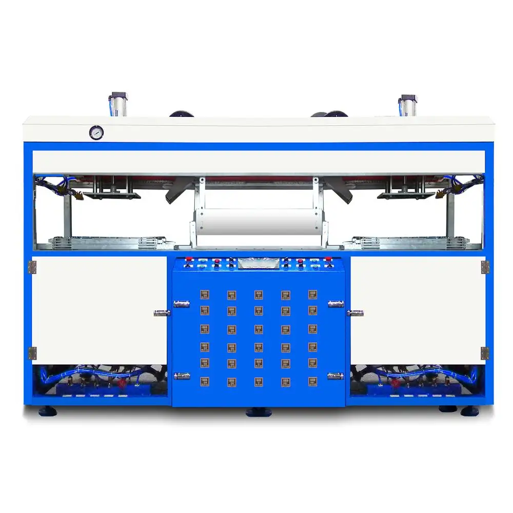 Vacuum forming machine with great price for PET PVC plastic tray