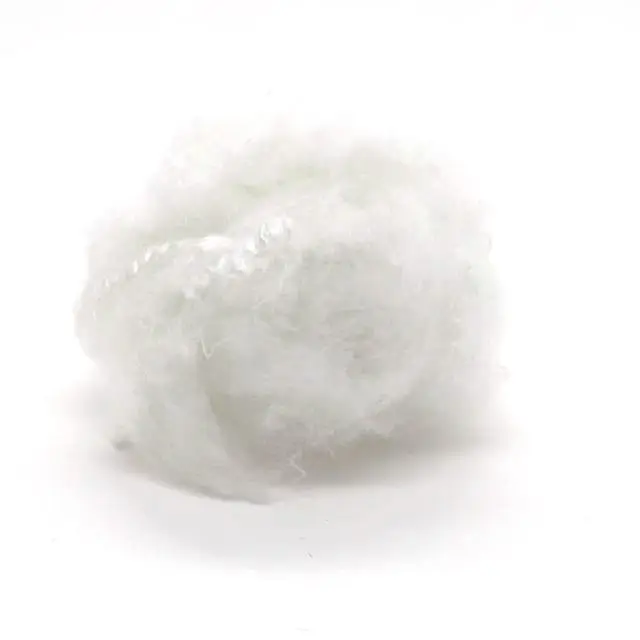 
3d white recycle polyester staple fiber 