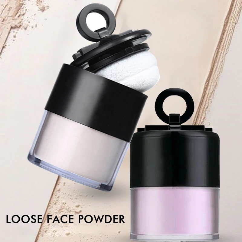 
HOT Selling OEM Loose Powder Waterproof Minerals Custom Translucent Glitter Makeup Loose Powder 