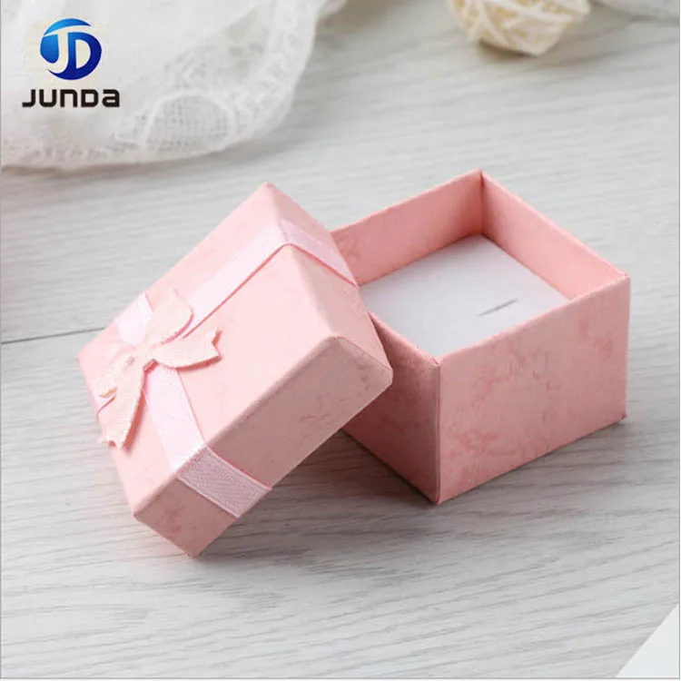 Custom Ring Jewelry Packaging Paper Box ,recycled Personalised Fancy Gift Box