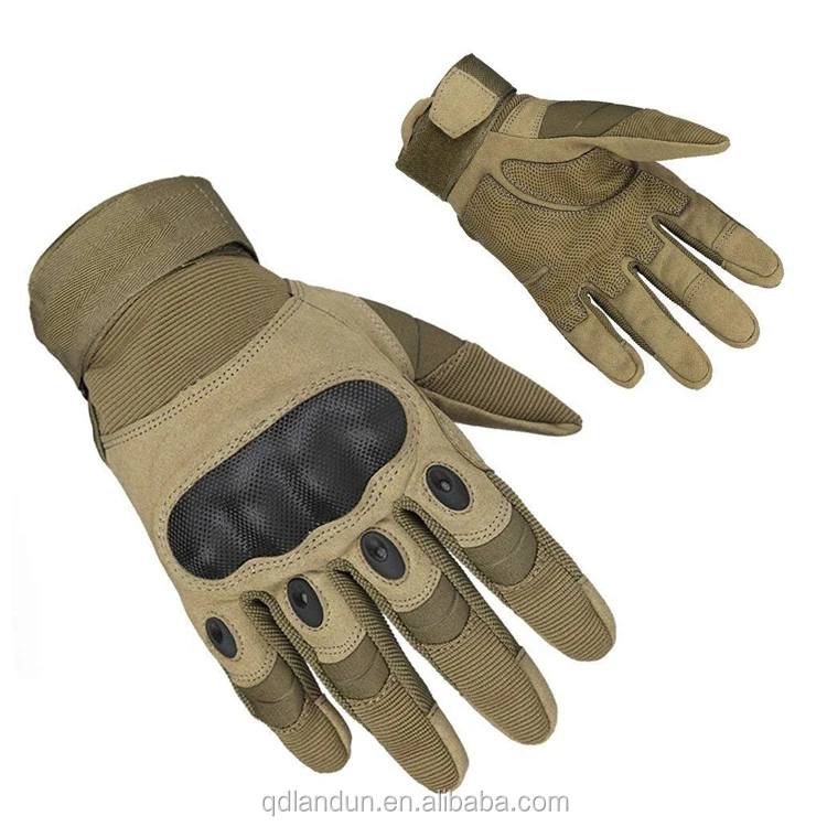 Best Black Full Finger Lightweight Military Tactical Gloves For Army