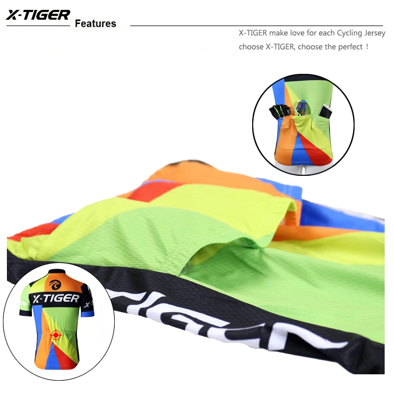 
-TIGER 2019 Short Sleeve Pro Cycling Jerseys Ciclismo Bike Wear Cycling Clothing 