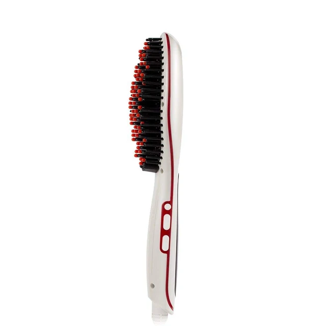 As Seen Electric Fast Hair Straightener Brush For All Hair Types