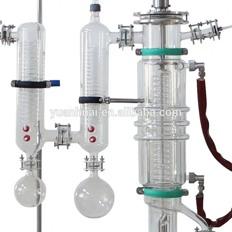 YHCHEM 6 inch continuous working wiped thin film molecular evaporator with only 2 weeks fast delivery