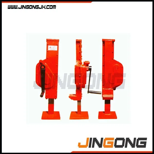 New style mechanical jacks with permanently fitted lifting toe Range from 1500kg to 10,000kg