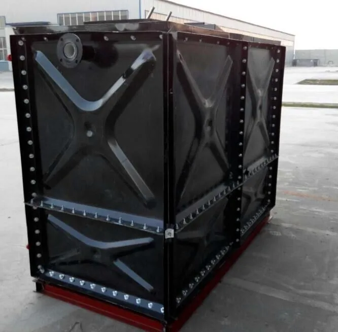 400 CBM anti corrosion enamel treated steel waste water storage water tank glass fused steel water tank